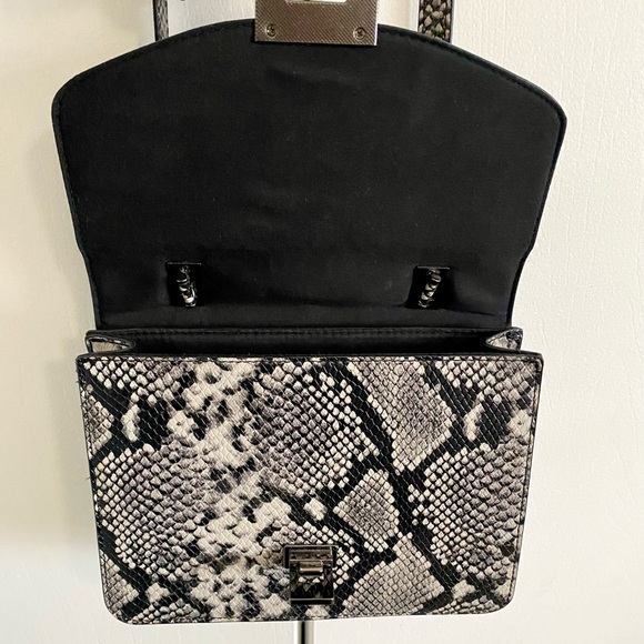 Aldo Snakeskin Adjustable Crossbody Bag - Picture 5 of 8